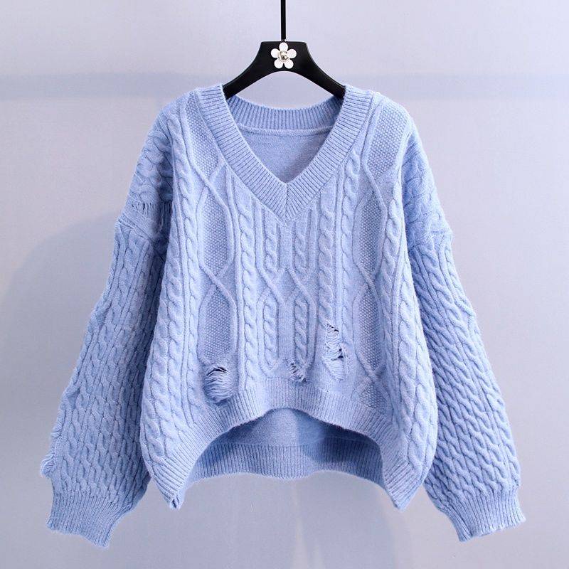 Áo Sweater Dáng Rộng Thiết Kế Mới Thời Trang Dành Cho Mùa Thu