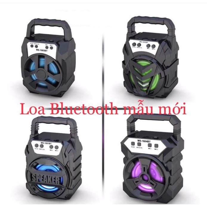 Loa Xách Tay Mini Bluetooth WS 1601 - 1602 - 1603 - 1604 Âm Thanh Siêu Hay - Cực Đỉnh