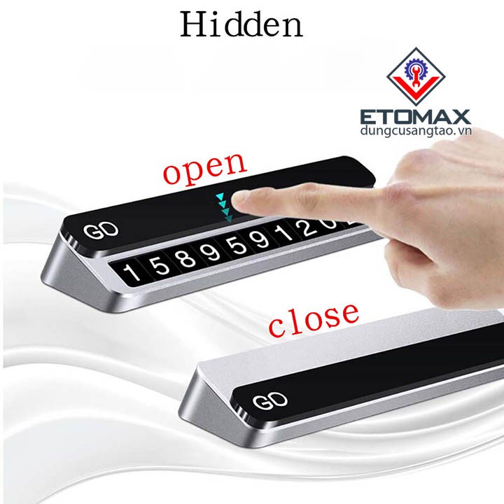 Bảng gắn số điện thoại trên taplo ô tô GD | BigBuy360 - bigbuy360.vn