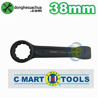 Cờ lê vòng đóng 38mm c-mart f0056-38