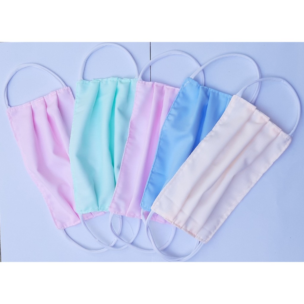 Set 05 Khẩu trang chống nắng, chống khuẩn, vải Kate thoáng mát đeo thường xuyên cả ngày làm việc trong khu Công Nghiệp | BigBuy360 - bigbuy360.vn