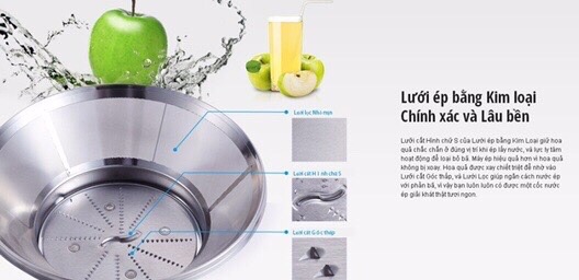 Hàng nhập khẩu -Máy ép trái cây Panasonic MJ-DJ01SRA