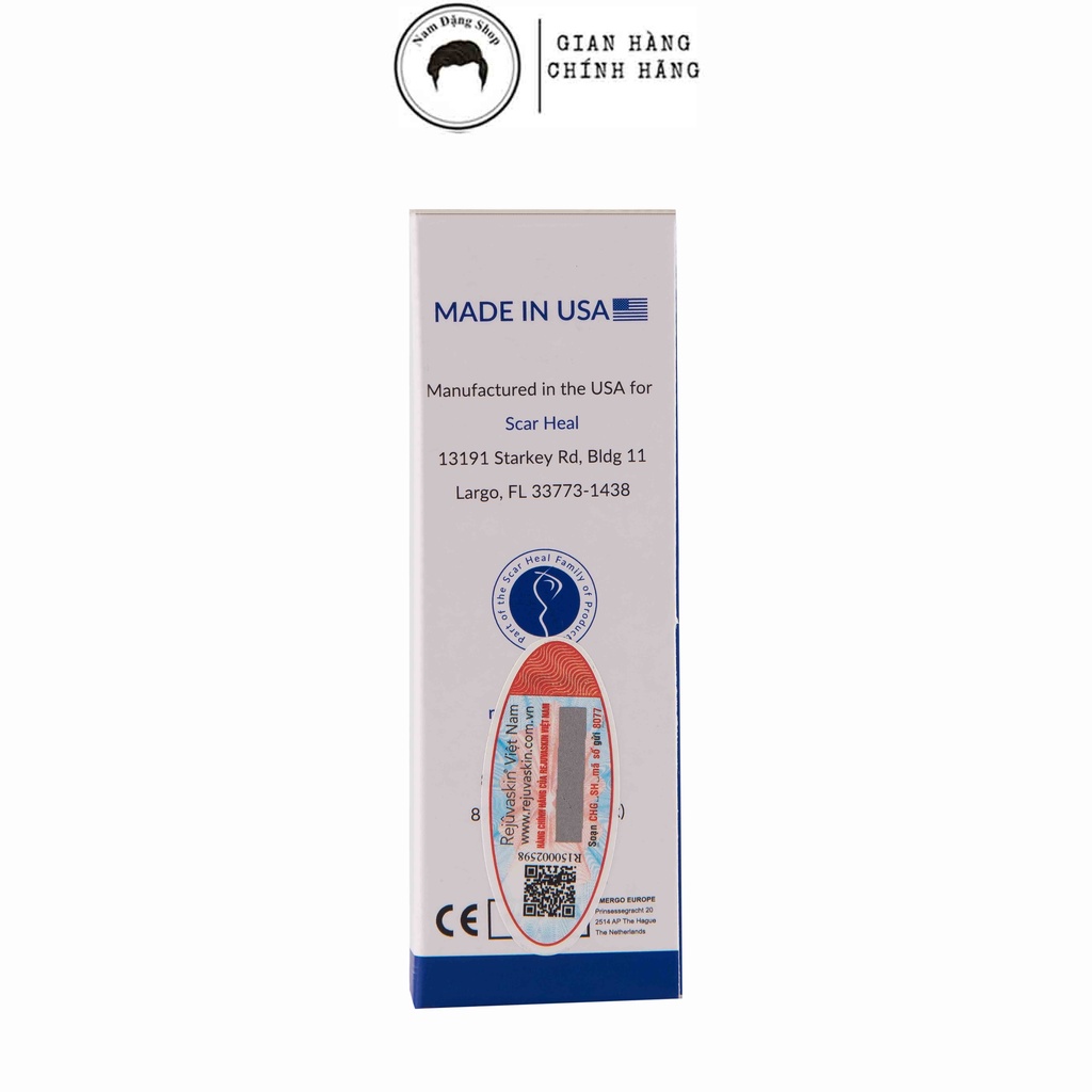 Gel Rejuvasil 15ml xóa mờ sẹo lồi/sẹo phì đại hiệu quả Được các bác sĩ khuyên dùng