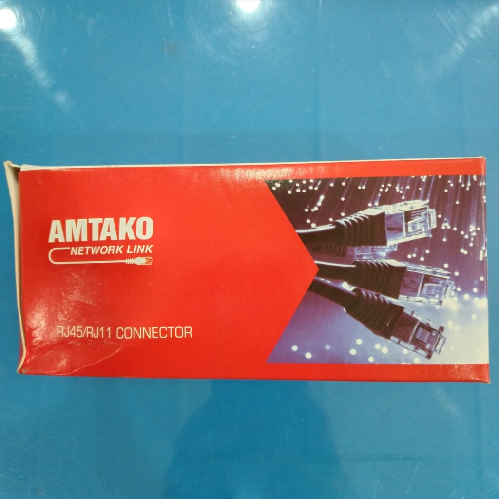 Đầu bấm mạng/ hạt mạng CAT6 RJ45  dùng bấm đầu cáp UTP lẫn SFTP Cat6e, cat6, cat5e, cat5 chính hãng