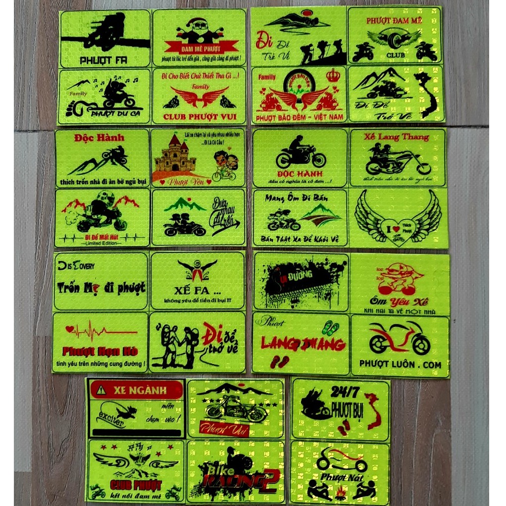 logo phượt phản quang tổ ong