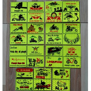 Logo phượt phản quang tổ ong