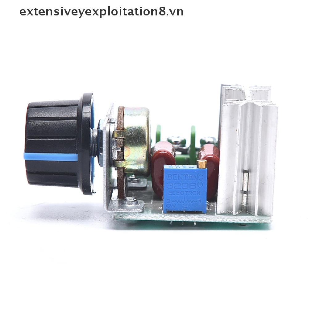 Đầu điều khiển tốc độ động cơ AC 50-220V 25A thay thế tiện dụng