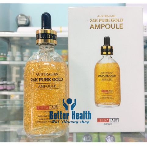Serum dưỡng da Thera Lady Australian 24K Pure Gold Ampoule, loại 100ml Của Úc | BigBuy360 - bigbuy360.vn