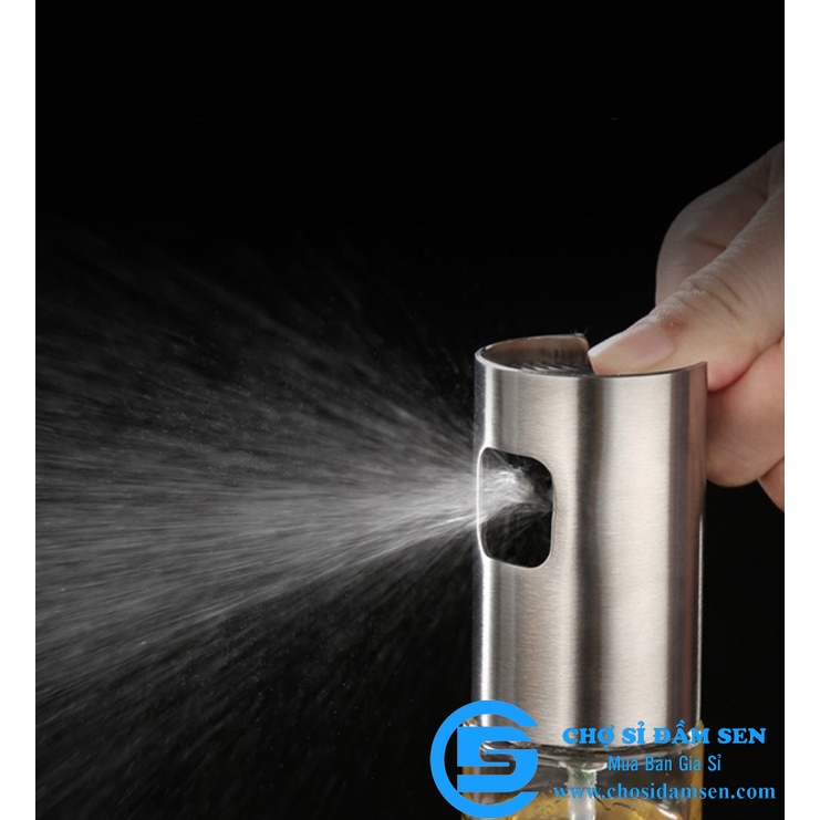 Bình Xịt Dầu Ăn Thủy Tinh, Chai Xịt Dầu Ăn Phun Sương Dùng Cho Nồi Chiên, Salad, Nướng – BAP  G244-BinhXitDau