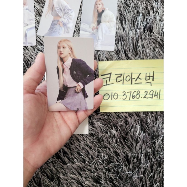 BỘ ẢNH THẺ ROSÉ BLACKPINK 5252 BY OIOI
