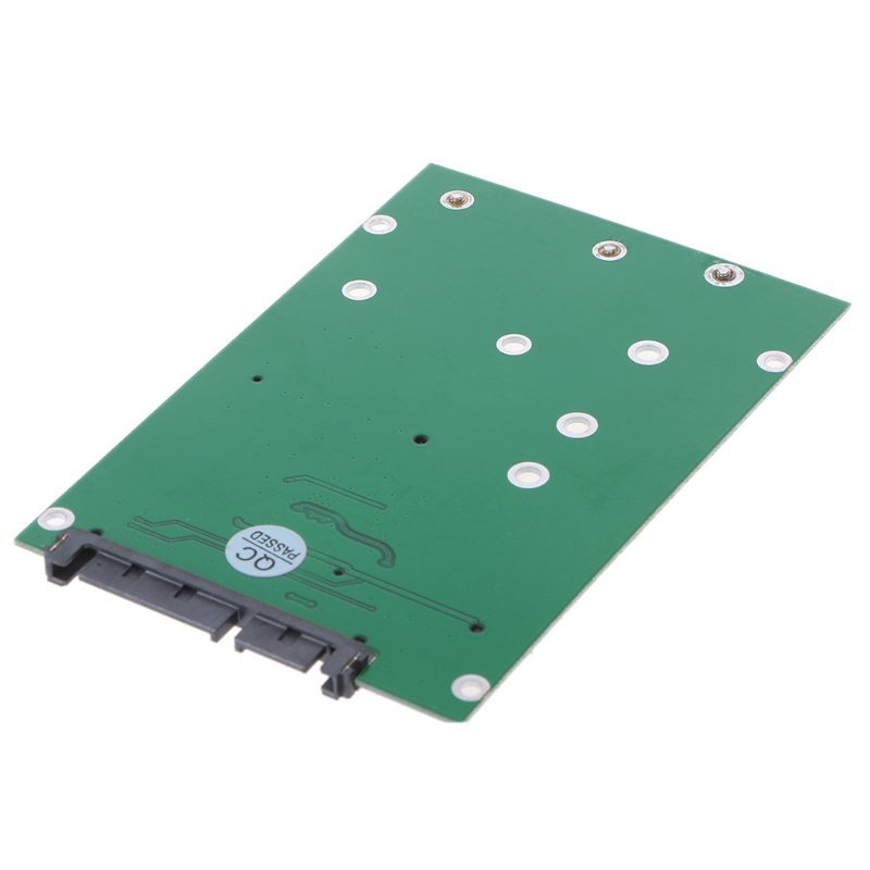 Thẻ chuyển đổi mSATA và M.2 2 trong 1 tiện dụng