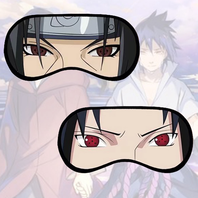 Mặt Nạ Ngủ In Hoạt Hình Naruto Sasuke Sakura sy2 ys2