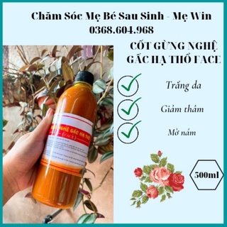 Cốt nghệ gấc hạ thổ face trắng da giảm thâm mờ nám