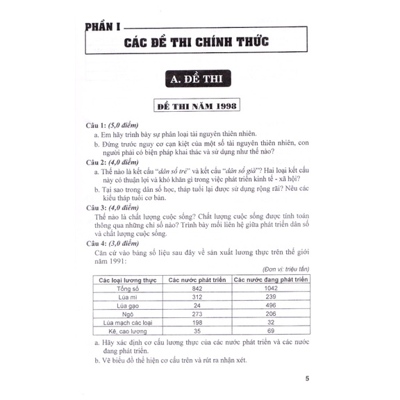 Sách - Tuyển tập 25 năm đề thi Olympic 30 tháng 4 Địa lý 10 (1998 - 2019)