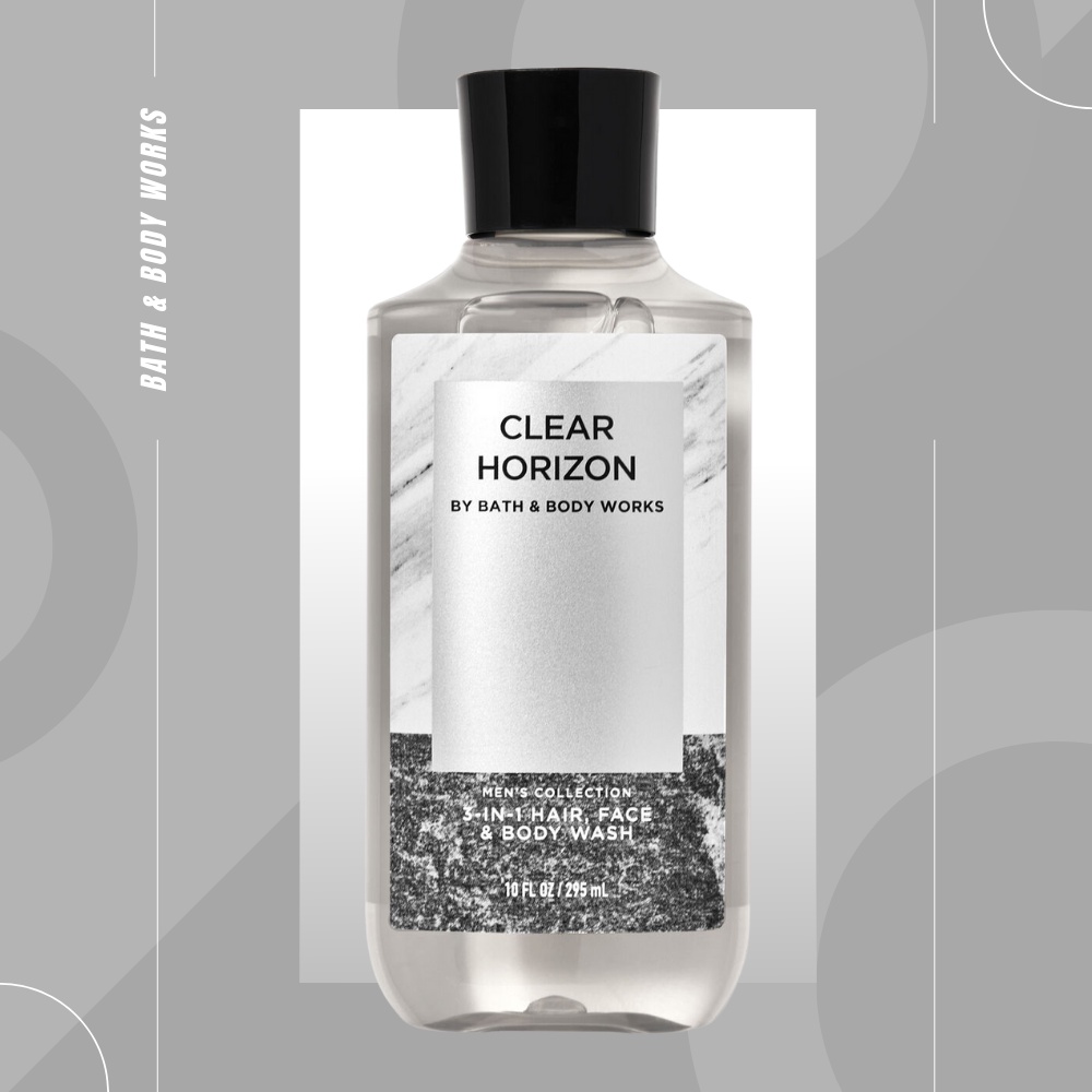 Sữa Tắm Và Gội Toàn Thân Cho Nam Bath Body Works Clear Horizon 3 in 1 Dành Cho Nam Mang Đến Làn Da Khỏe Mạnh 295ml