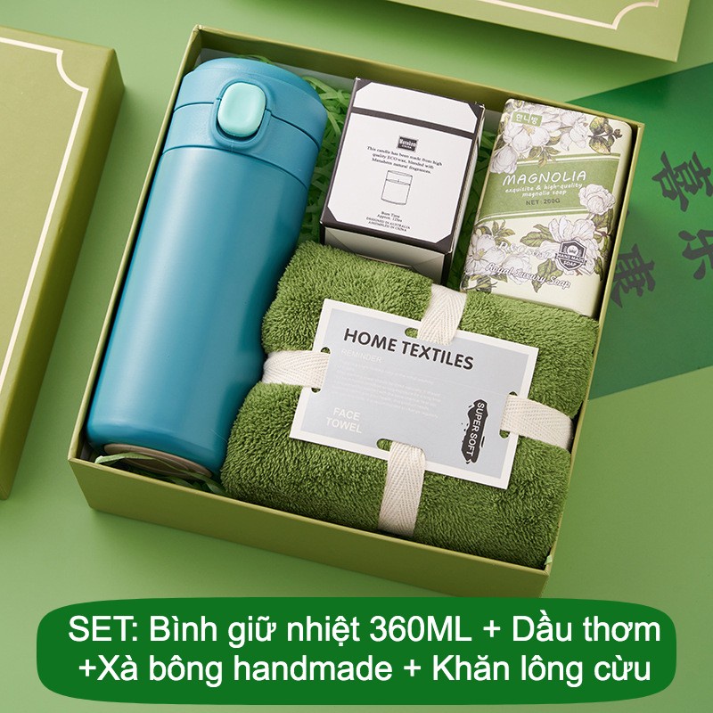 Set quà tặng GIÁNG SINH/ NOEL cao cấp GORGEOUS, set quà tặng nhân viên, khách hàng, học sinh cao cấp