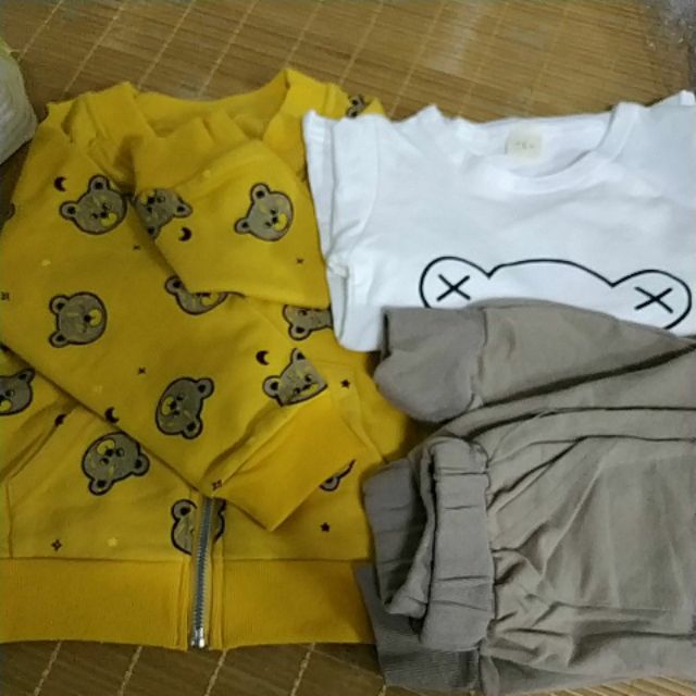 Bộ gấu 3 chi tiết
