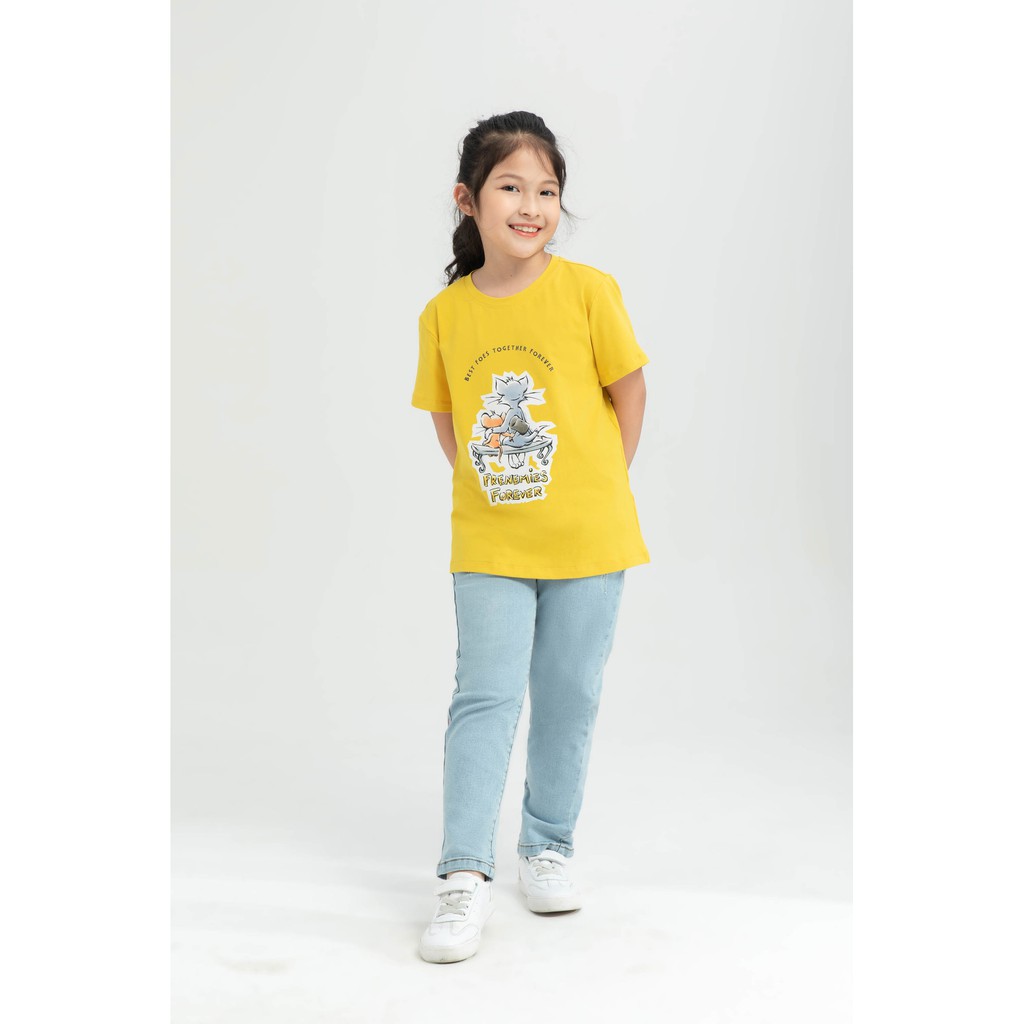 Quần bò bé gái IVY moda MS 25G0834