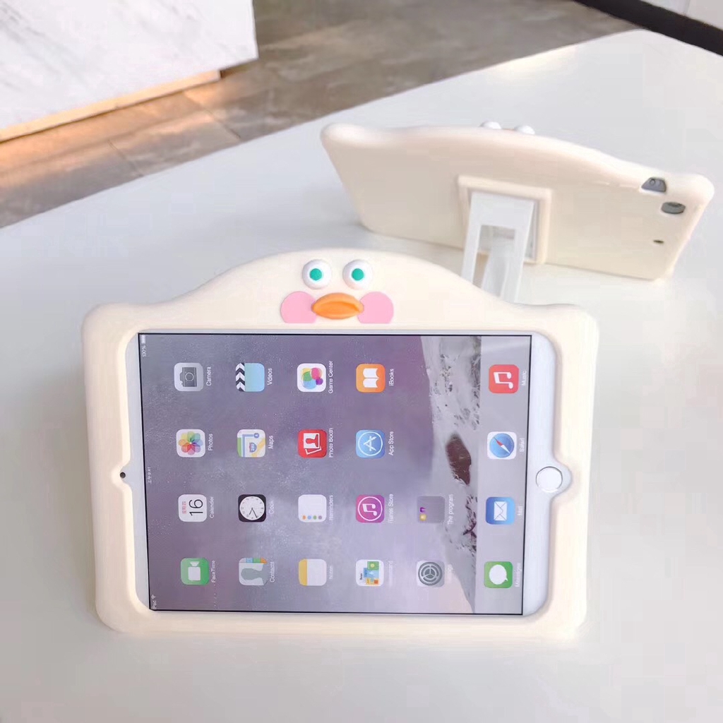 Ốp bảo vệ máy tính bảng bằng silicon thiết kế hình dạng hoạt hình dễ thương cho iPad pro 12.9 inch 2020 2018 2017 2015 case | BigBuy360 - bigbuy360.vn