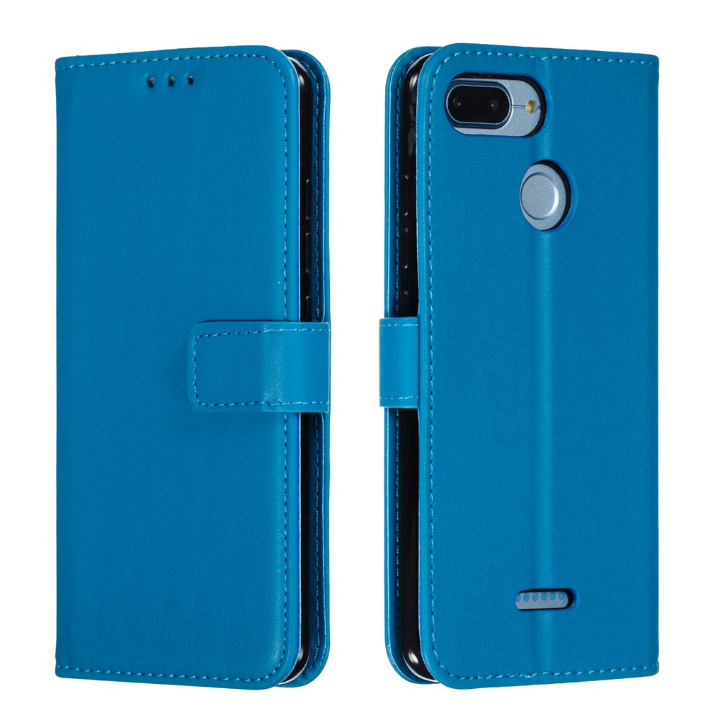 ốp Xiaomi Redmi K20 Pro Case Redmi 6 6A Note 4 5 6 Pro Flip Cover Wallet Leather Cases TPU Bumper Card Slots Bao da lưng