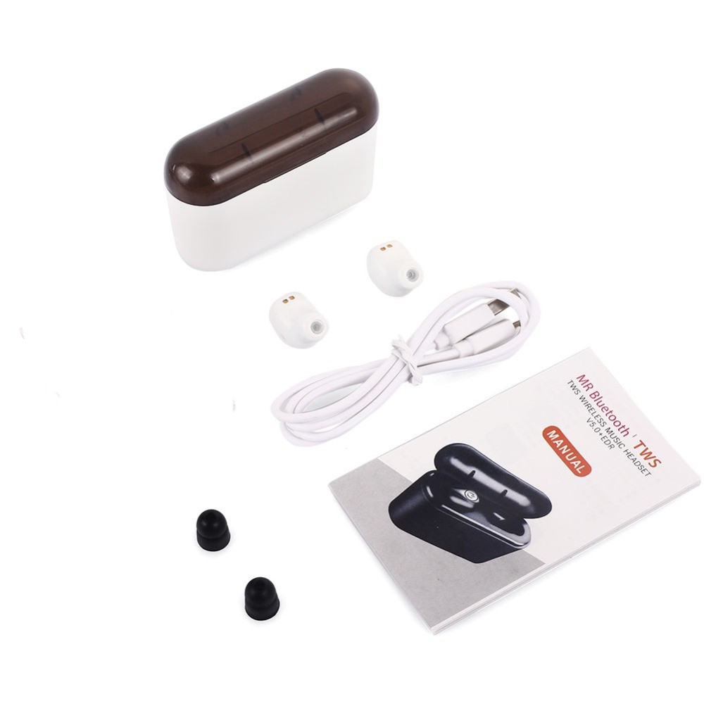 Tai nghe earbud X8 TWS Bluetooth 5.0 kết nối không dây âm thanh Stereo