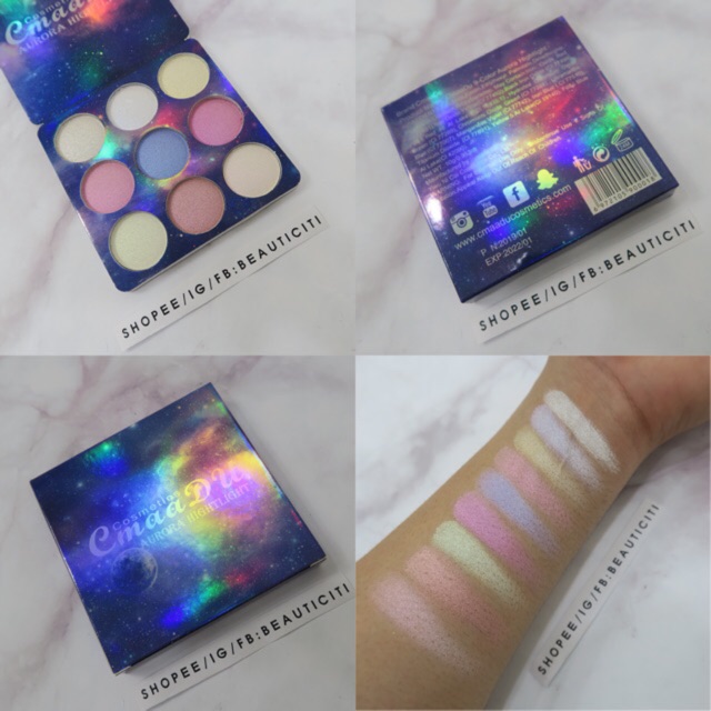 BẢNG PHẤN BẮT SÁNG HIGHLIGHTER CMAADU 9 Ô | BigBuy360 - bigbuy360.vn