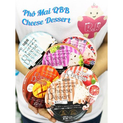 Phô Mai Dessert QBB 90g (6 Miếng X 15g) date 2022