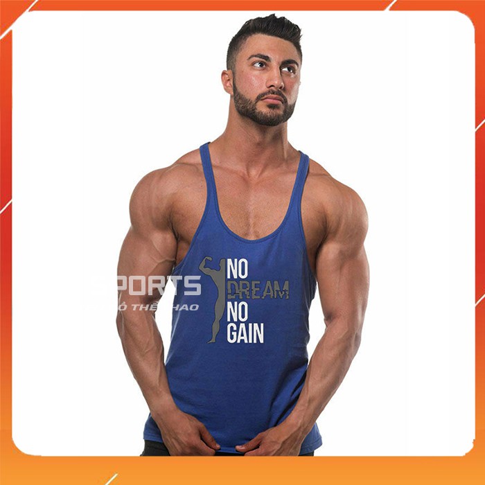 Áo ba lỗ nam cotton tập gym siêu mát siêu đẹp tôn dáng khoe cơ bắp body - TH Sports