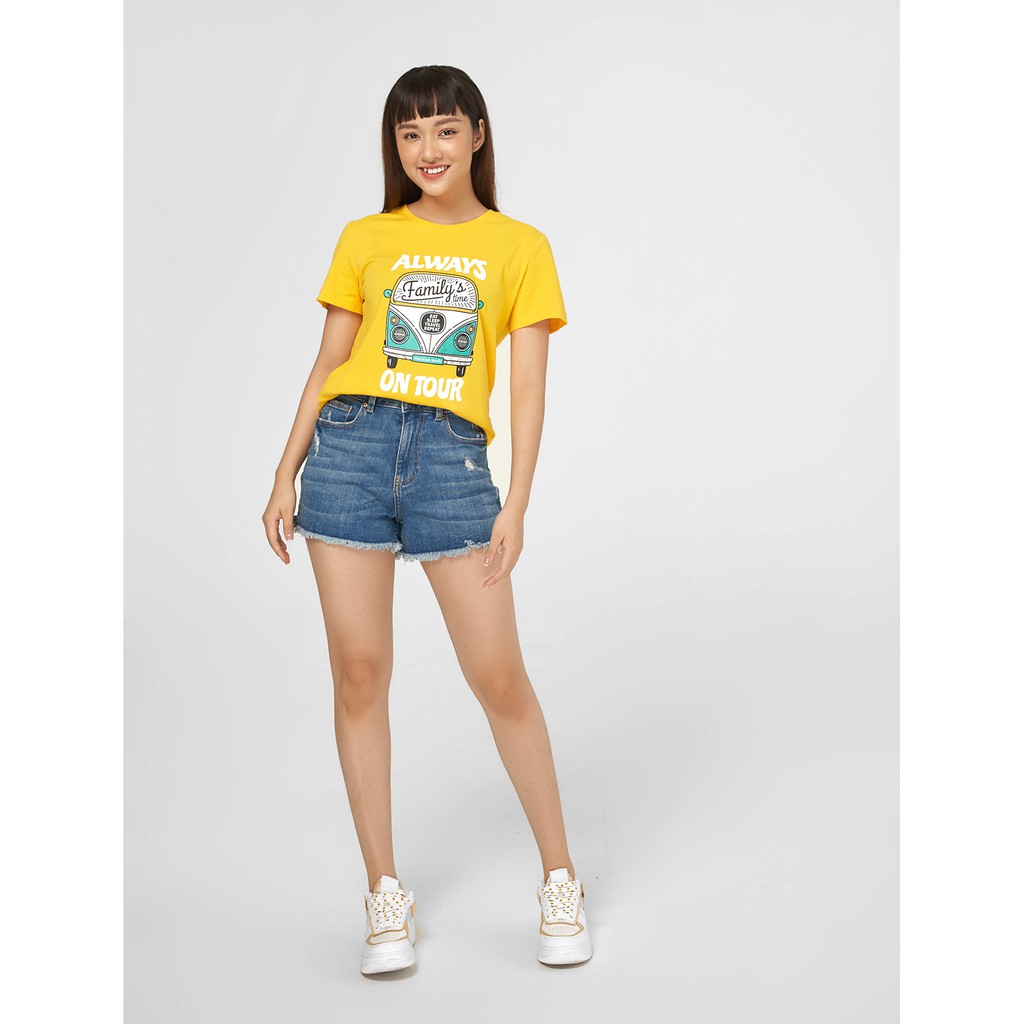 Quần shorts nữ 6BS20C001 Canifa