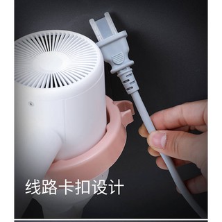 giá để máy sấy tóc dán tường 2 ngăn tiện lợi MÃ ST2N 02