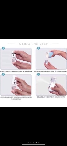 MÁY XỊT KHOÁNG NANO MINI CẦM TAY
