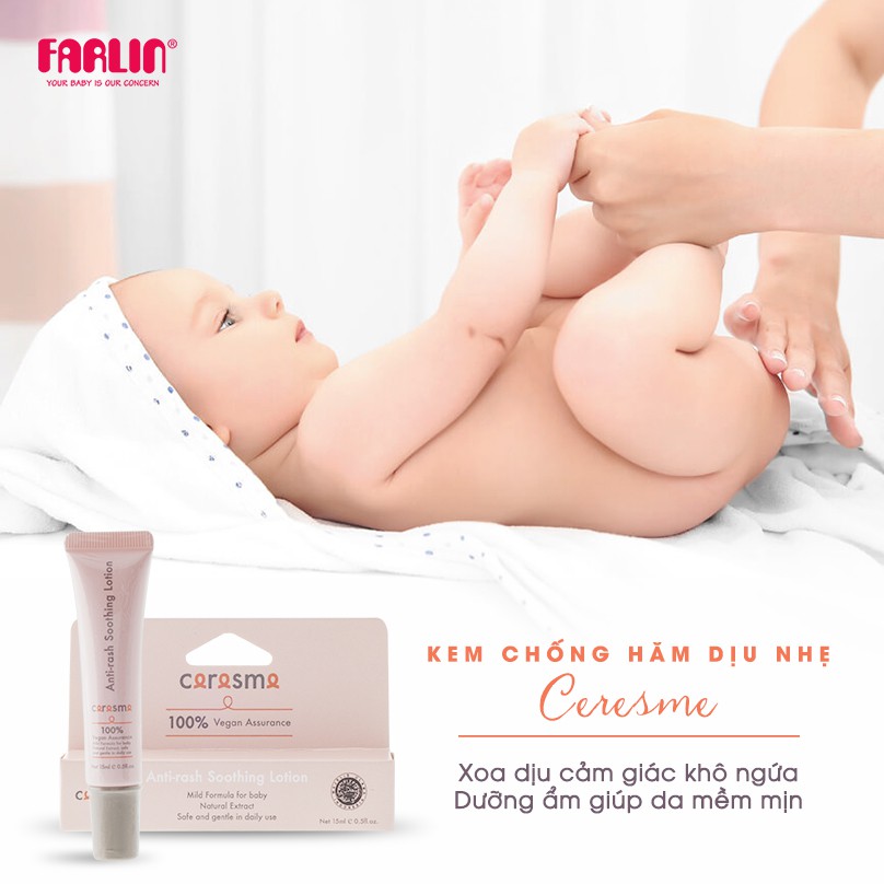 Kem Chống Hăm Dịu Nhẹ Ceresme Của FARLIN - Tuýp 15ML