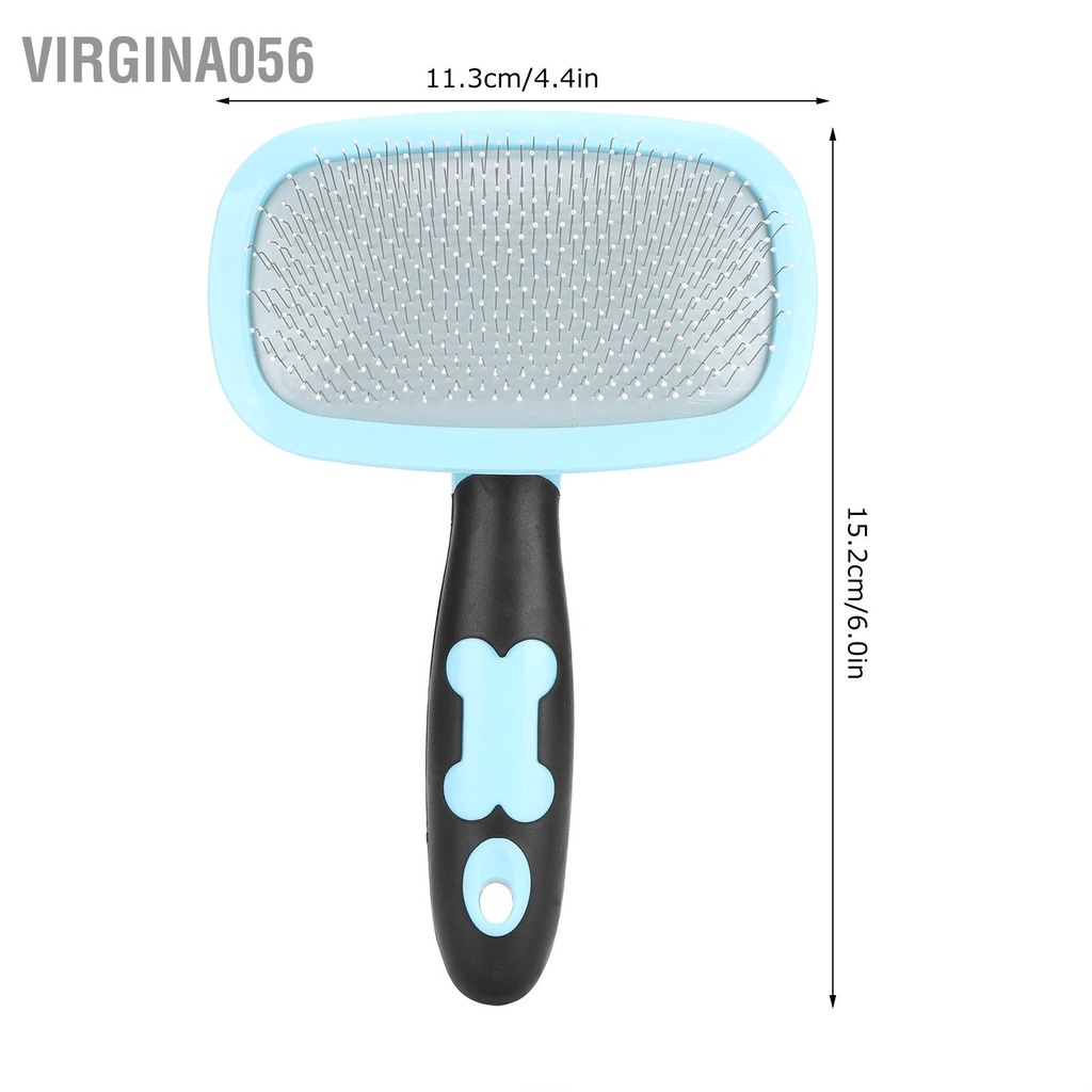 Có thể bán buôn Lược chải lông cho chó mèo Xoay 360 ° Bàn cạo rối loại bỏ Công cụ thú cưng Virgina056 Hàng giao ngay