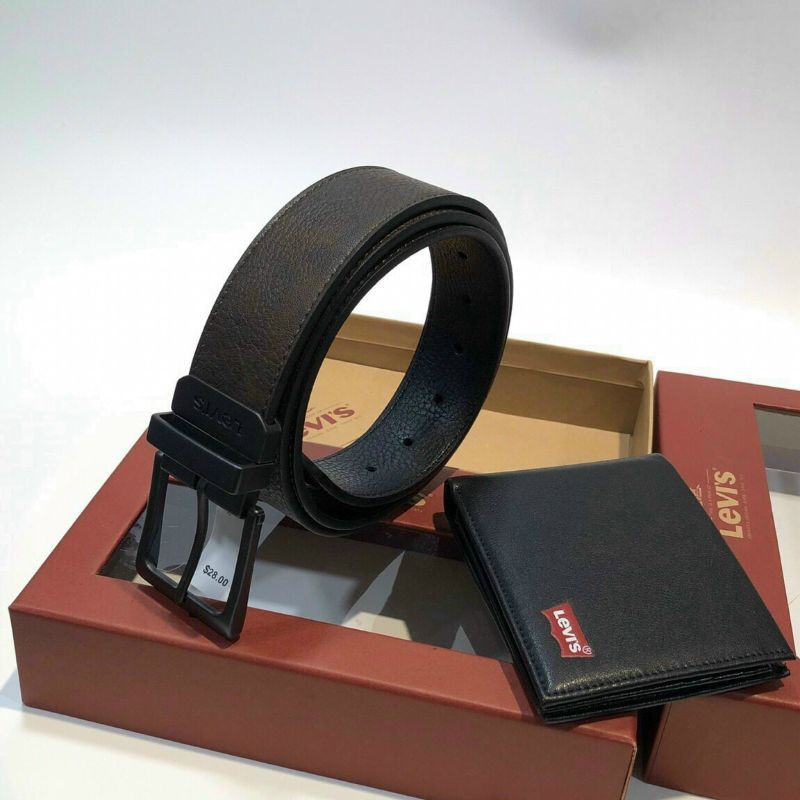 ❌❌Set Belt + Wallet Levis chuẩn xịn