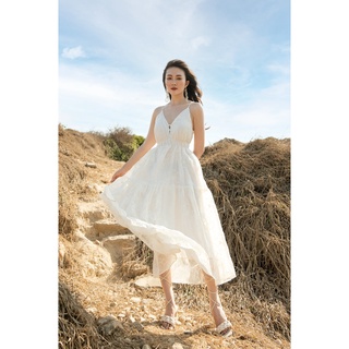 OLV - Đầm Vanilla Straps Maxi