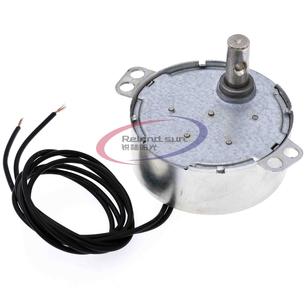 Động cơ đồng bộ Ac 220-240v 50 / 60hz 2.5RPM 5RPM 10RPM 20RPM 30RPM Ac 4w Cw / Ccw Tyc-50