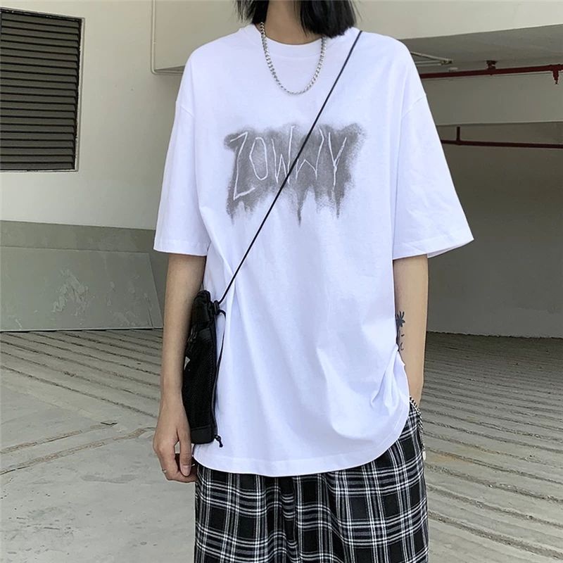 Áo thun tay lỡ nam nữ, áo phông unisex form rộng chất cotton mát mịn thấm hút mồ hôi in hình trái đất lỡ | BigBuy360 - bigbuy360.vn