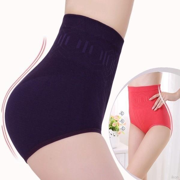 Quần Lót Eo Cao Định Hình Cơ Thể Chất Liệu Thông Thoáng Cho Nữ