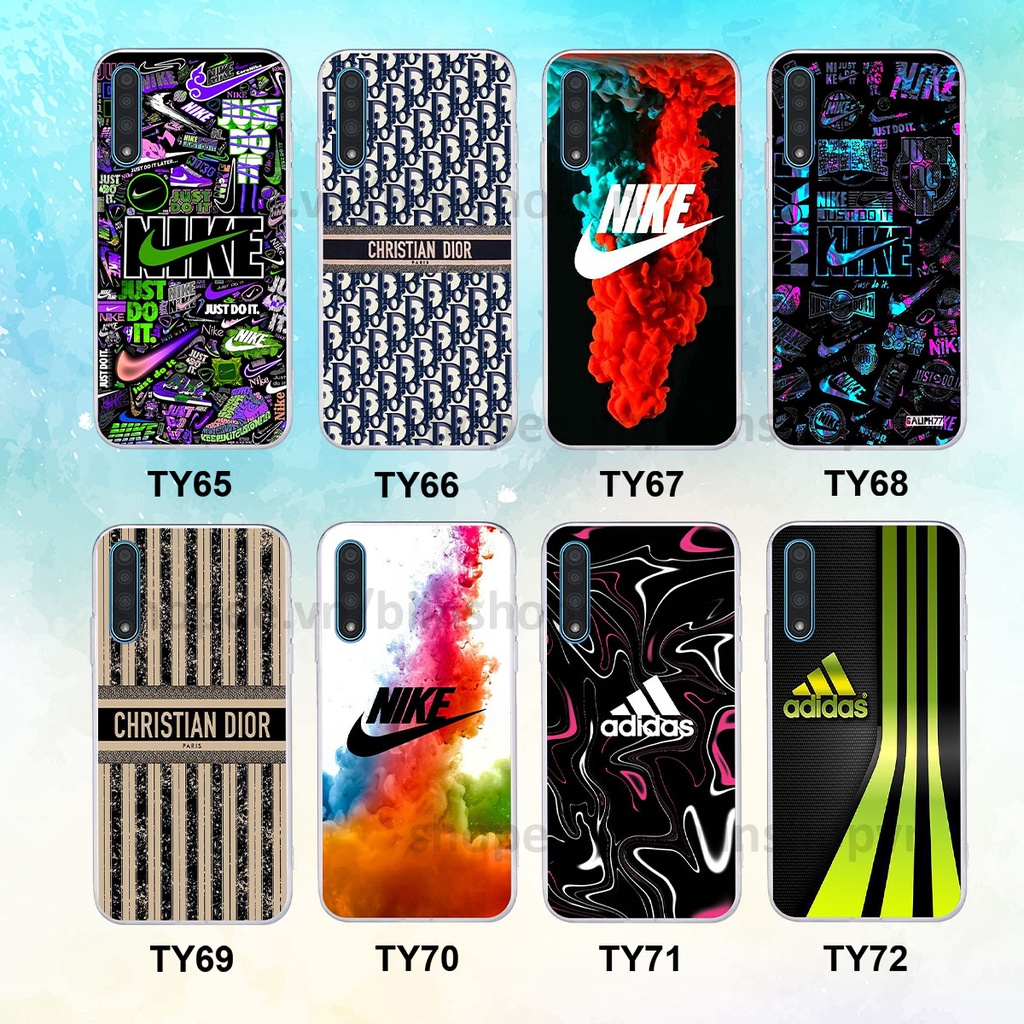 Ốp Vsmart Live in hình thương hiệu nhiều màu sắc thể thao cá tính thời trang