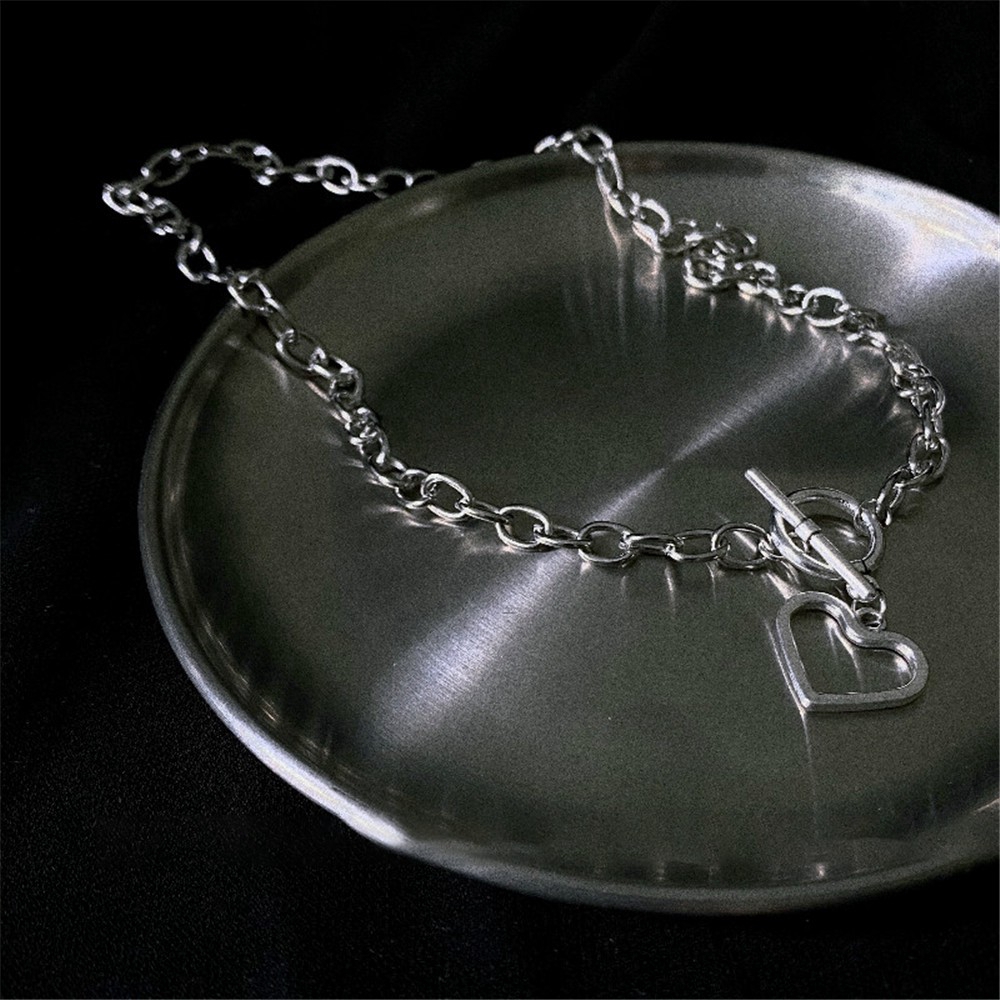 Dây Chuyền Kim Loại Phong Cách Hàn Quốc Cho Nữ