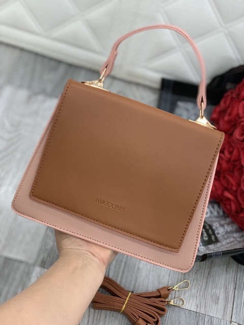 [Mã FAMAYWA2 giảm 10k đơn từ 50k] Túi xách nữ micocah phối màu | BigBuy360 - bigbuy360.vn