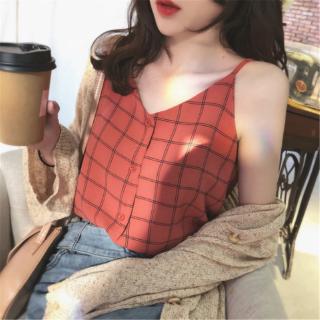 Áo Thun Sát Nách Kiểu Dáng Hàn Quốc Dành Cho Nữ