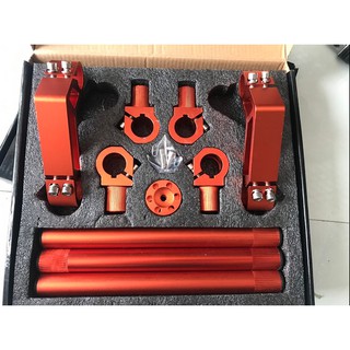 Ghi đông 5 khúc lắp xe đạp điện, máy điện