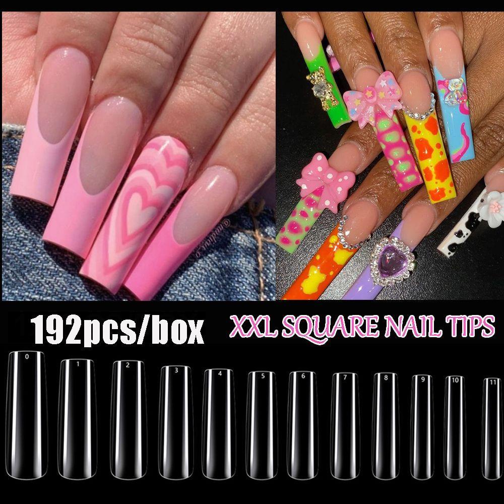 Móng Tay Giả Chất Liệu ABS Bền Bỉ Che Phủ Toàn Diện Chất Lượng Cao