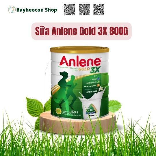 Sữa bột Anlene Gold Movepro 3X Hương Vani