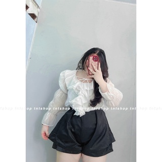 SET ÁO BÈO TƠ + QUẦN TAFTA 2 LỚP [TNT SHOP BIGSIZE 60KG 90KG]