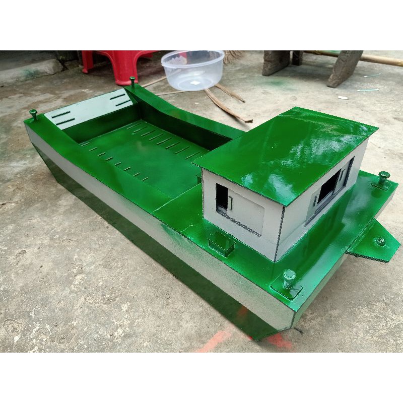 Máy xúc huina phà kiểu long an chở máy xúc huina 592-593-550-wl16800