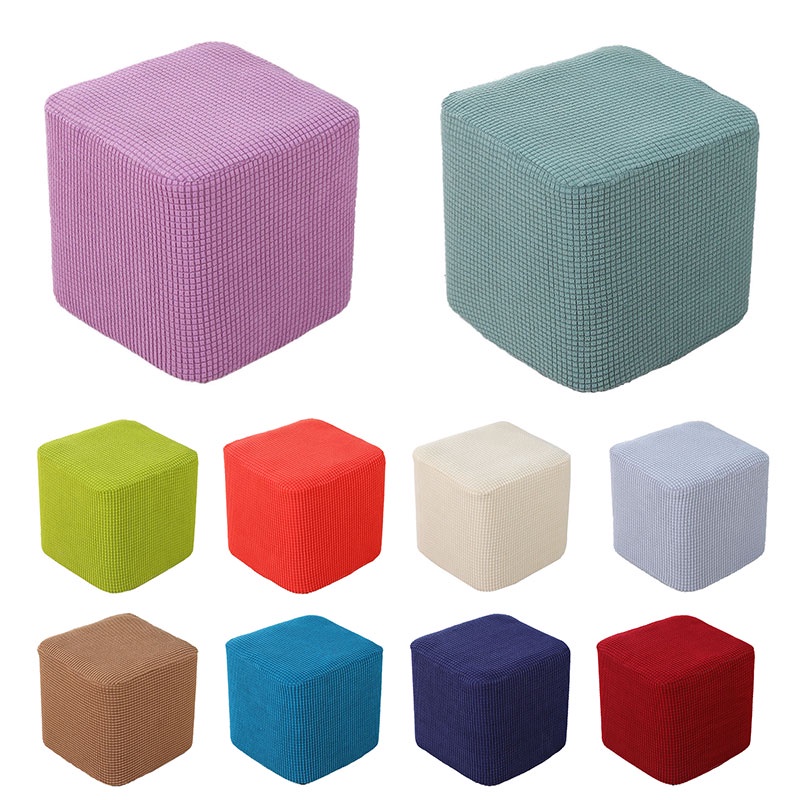 Vỏ Bọc Bảo Vệ Bàn Đạp Ghế Ottoman Hình Vuông Tiện Dụng Cho Xe Hơi 10 Tuổi
