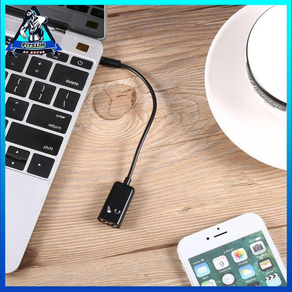 Dây Cáp Chia Cổng Âm Thanh 3.5mm