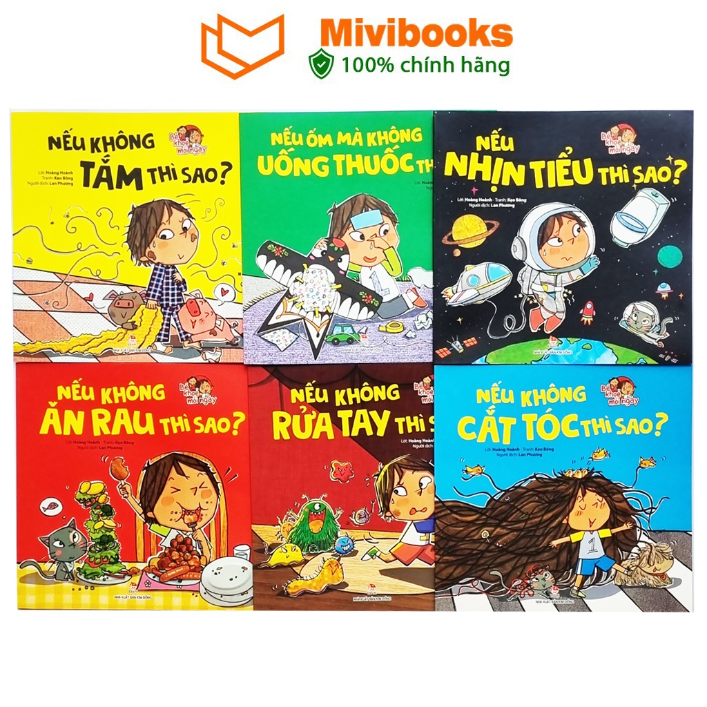 Sách - Combo Bé Khỏe Mỗi Ngày (6 Cuốn)